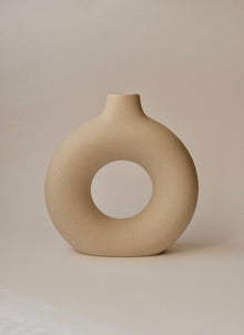 Vase Céramique Gyroscopique — Forme Organique Irrégulière
